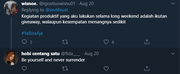 Weekend Produktif Ala Netizen